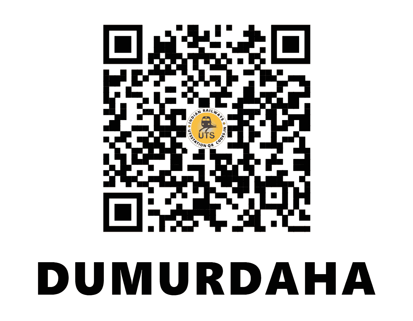 UTS QR Code for DUMURDAHA - DMLE (ER - WEST BENGAL)